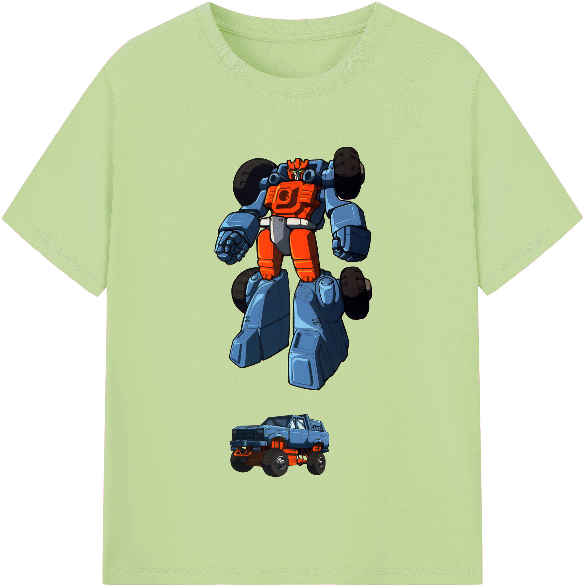 （画像用）  綿100％半袖Tシャツ（フロントプリント）
